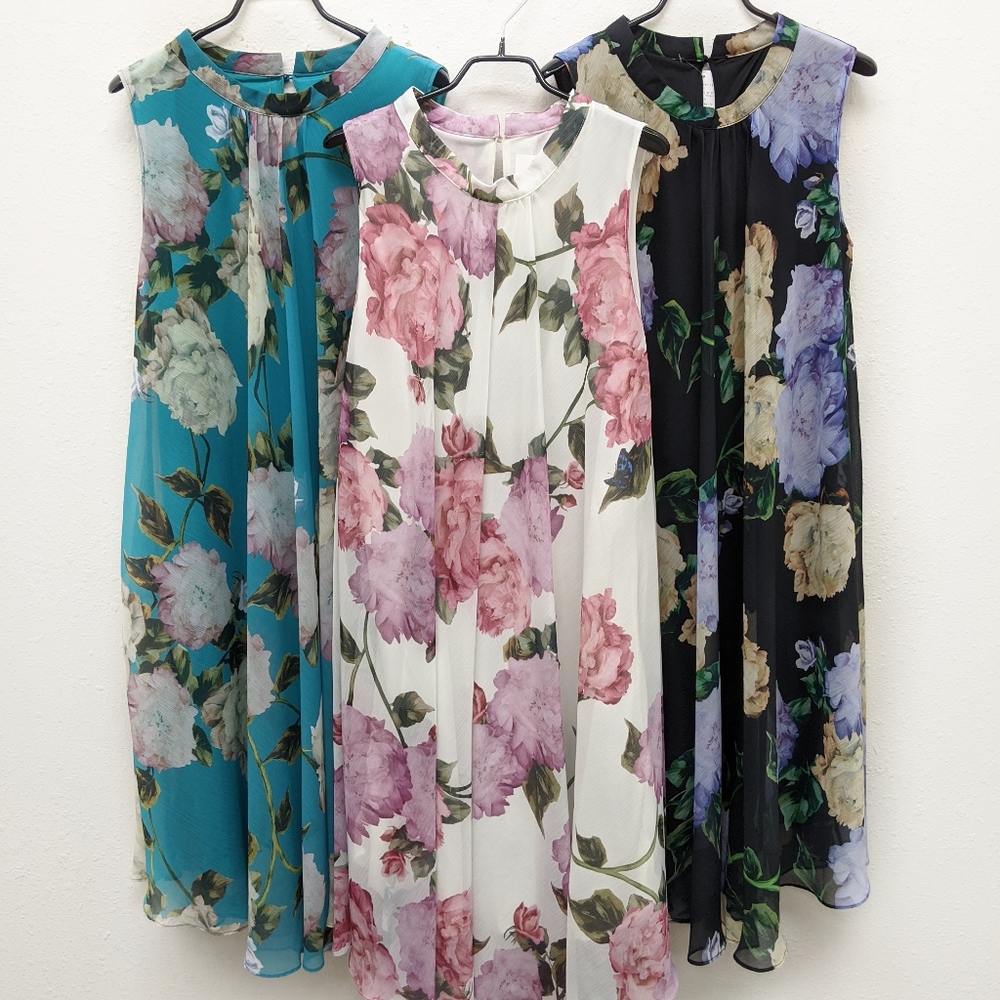 Floral print dresses